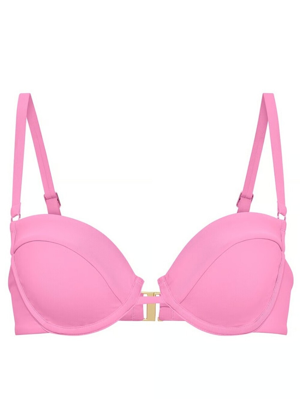 Victoria's Secret Swim Unlined Balconette Bikini Top Pink Sugar Sz 32DD
